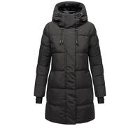 MARIKOO Damen Winter Jacke Stepp Parka Mantel Winterjacke warm gefüttert Kaituu XS - 6XL (DE/NL/SE/PL, Alphanumerisch, L, Regular, Regular, Schwarz)