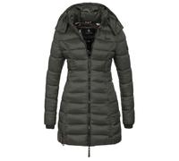 Marikoo Damen Winter Steppjacke Abendsternchen mit Kapuze L