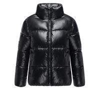 MARIKOO Damen Winter Steppjacke gesteppt Anorak Puffer Winterjacke hochschließender Kragen & dicker Reißverschluss Hazalee S - XXL (DE/NL/SE/PL, Alphanumerisch, XL, Regular, Regular, Schwarz)