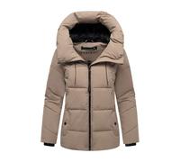 Marikoo Damen Winter Steppjacke Kuscheltatze XVI mit Kapuze M