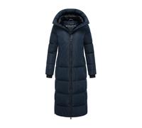 Marikoo Damen Winter Steppmantel Honiaa XVI mit Kapuze & Reißverschlusstaschen L