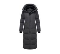 Marikoo Damen Winter Steppmantel Honiaa XVI mit Kapuze & Reißverschlusstaschen XS