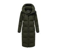 Marikoo Damen Winter Steppmantel Tikoraa mit abnehmbarer Kapuze 5XL