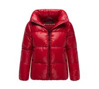 Winterjacke MARIKOO "Hazalee", Damen, Gr. XXL, deep rot, Obermaterial: 100% Polyester; Futter: 100% Polyester; Wattierung: 100% Polyester; Ärmelfutter: 100% Polyester, Jacken, mit leicht gläzendem Obe