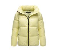 Marikoo Damen Winterjacke Hazalee im Puffer-Stil mit glänzender Optik 3XL