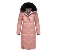 MARIKOO Damen Winter Steppjacke Lang B936 [B936-Relizi-Pas-Purple-Gr.L]