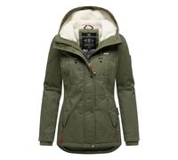 Marikoo Winterjacke Damen oliv, M