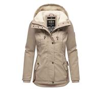 Winterjacke MARIKOO "Bikoo" Gr. S (36), grau (helltaupe) Damen Jacken (43221341-S) helltaupe