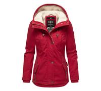 Winterjacke MARIKOO "Bikoo" Gr. S (36), rot (dunkelrot) Damen Jacken (86080318-S) dunkelrot
