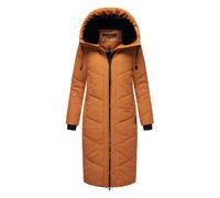 Marikoo Damen Winterjacke Nadaree - lang, warm & mit Kapuze XL