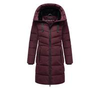 Marikoo Damen Winterjacke Natsukoo - warm, mit Teddyfell & Kapuze S