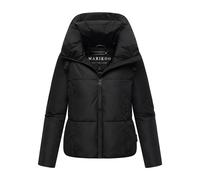 Winterjacke MARIKOO "Ninikaa", Damen, Gr. M, schwarz, Obermaterial: 100% Polyester; Futter: 100% Polyester; Wattierung: 100% Polyester; Ärmelfutter: 100% Polyester, Jacken, kurze Winter Jacke mit extr