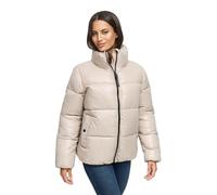 Winterjacke MARIKOO "Hazalee", Damen, Gr. 3XL, light taupe, Obermaterial: 100% Polyester; Futter: 100% Polyester; Wattierung: 100% Polyester; Ärmelfutter: 100% Polyester, Jacken, mit leicht gläzendem 