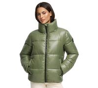 Winterjacke MARIKOO "Hazalee", Damen, Gr. L, olive leaf, Obermaterial: 100% Polyester; Futter: 100% Polyester; Wattierung: 100% Polyester; Ärmelfutter: 100% Polyester, Jacken, mit leicht gläzendem Obe