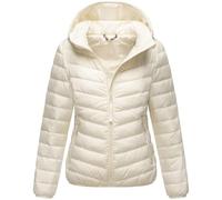Winterjacke MARIKOO "Pack mich ein" Gr. M, weiß (offwhite) Damen Jacken (95305727-M) offwhite