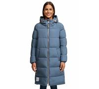 Marikoo lange Damen Steppjacke mit Kapuze & Kragen - Modell Nomadiaa XL