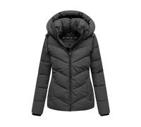 Winterjacke MARIKOO "Sahnemausii", Damen, Gr. S, anthrazit, Obermaterial: 100% Polyester; Futter: 100% Polyester; Wattierung: 100% Polyester; Ärmelfutter: 100% Polyester, Jacken, mit abnehmbarer Kapuz