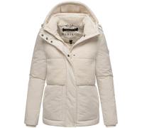 Marikoo Damen Winterjacke Sheeta mit Teddyfleece & Kapuze 3XL