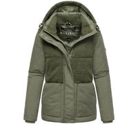 Marikoo Plüschjacke Damen oliv, S