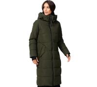 Steppjacke MARIKOO "Zuraraa XVI", Damen, Gr. S, grün (schwarz olive), Obermaterial: 100% Polyester; Innenmaterial: 100% Polyester; Fütterung & Wattierung: 100% Polyester, Langarm, Jacken, langer Winte