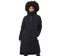 MARIKOO Damen Winterjacke Stepp Winter Jacke gesteppter Wintermantel warm lang Mantel [B949-Benik-Schwarz-Gr.XXL]