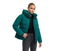 MARIKOO Damen Winterjacke Steppjacke extra warmes Leichtgewicht Akiliaa 16 | Länge: hüftlang | Wärmegrad 3 von 3 - warm gefüttert | Große gefütterte Kapuze & markante Steppung | Wasserdicht, 10.000 mm