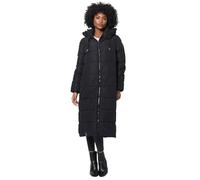MARIKOO Damen Winterjacke Steppmantel lang gesteppter Mantel Winter Parka Jacke warm B985 [B985-Nadeshik-Schwarz-Gr.XL]