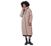 Winterjacke MARIKOO "Nadeshikoo XIV", Damen, Gr. 4XL, grau (taupe grau), Obermaterial: 100% Polyester; Innenseite: 100% Polyester; Futter: 100% Polyester; Wattierung: 100% Polyester, Jacken, extra lan