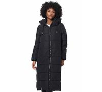 MARIKOO Damen Winterjacke Steppmantel lang gesteppter Mantel Winter Parka Jacke warm B985 [B985-Nadeshik-Schwarz-Gr.3XL]