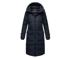 Marikoo Damen Winterjacke Tomomii - lang, warm & mit Kapuze S