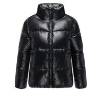 MARIKOO Damen Winterjacke warme Steppjacke mit Stehkragen Hazalee 16 Black Gr. L
