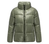 MARIKOO Damen Winterjacke warme Steppjacke mit Stehkragen Hazalee 16 Olive Leaf Gr. M