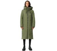 MARIKOO Damen Winterjacke Wintermantel Parka lange Winter Stepp Jacke B979 [B979-Nadar-Olive-Leaf-Gr.S]