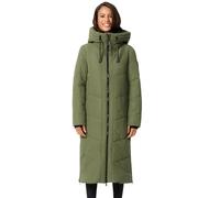 MARIKOO Damen Winterjacke Wintermantel Parka lange Winter Stepp Jacke B979 [B979-Nadar-Olive-Leaf-Gr.L]