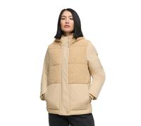 Winterjacke MARIKOO "Sheeta", Damen, Gr. M, beige, Obermaterial: 100% Polyester; Futter: 100% Polyester; Wattierung: 100% Polyester; Ärmelfutter: 100% Polyester, Jacken Winterjacke, Kombination aus Te