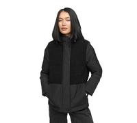 Marikoo Plüschjacke Damen schwarz, S