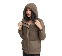 Marikoo Plüschjacke Damen braun, L