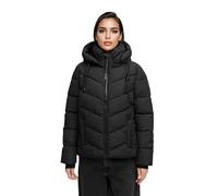 Winterjacke MARIKOO "Sahnemausii", Damen, Gr. XXL, schwarz, Obermaterial: 100% Polyester; Futter: 100% Polyester; Wattierung: 100% Polyester; Ärmelfutter: 100% Polyester, Jacken, mit abnehmbarer Kapuz