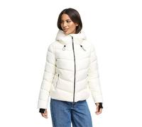 MARIKOO Damen Winterjacke (XS-XXL) - gesteppt mit gefütterter Kapuze - N114