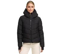 Winterjacke MARIKOO "Yukanii", Damen, Gr. XL, schwarz, Obermaterial: 100% Polyester; Futter: 100% Polyester; Wattierung: 100% Polyester; Ärmelfutter: 100% Polyester, Jacken, Kurze Winterjacke mit lang