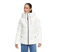 Winterjacke MARIKOO "Kuscheltatze", Damen, Gr. S, sanftes weiß, Obermaterial: 100% Polyester; Futter: 100% Polyester; Wattierung: 100% Polyester; Ärmelfutter: 100% Polyester, Jacken, mit wärmendem Inn