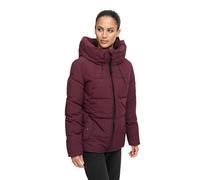 Winterjacke MARIKOO "Kuscheltatze", Damen, Gr. M, wine, Obermaterial: 100% Polyester; Futter: 100% Polyester; Wattierung: 100% Polyester; Ärmelfutter: 100% Polyester, Jacken, mit wärmendem Innenfutter