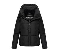 Winterjacke MARIKOO "Ninikaa", Damen, Gr. L, schwarz, Obermaterial: 100% Polyester; Futter: 100% Polyester; Wattierung: 100% Polyester; Ärmelfutter: 100% Polyester, Jacken, kurze Winter Jacke mit extr