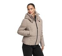 Winterjacke MARIKOO "Ninikaa", Damen, Gr. M, taupe grau, Obermaterial: 100% Polyester; Futter: 100% Polyester; Wattierung: 100% Polyester; Ärmelfutter: 100% Polyester, Jacken Winterjacke, kurze Winter