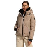 Winterjacke MARIKOO "Simaraa" Gr. S, grau (taupe grey) Damen Jacken (41062138-S) taupe grey