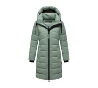 Marikoo Damen Wintermantel Kaltnäschen mit abnehmbarer Kapuze XL