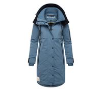 Marikoo Wintermantel Damen blau, S