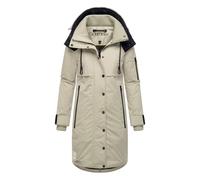 Winterjacke MARIKOO "Anoukaa", Damen, Gr. S, pebble grau, Obermaterial: 100% Polyester; Futter: 100% Polyester; Wattierung: 100% Polyester; Ärmelfutter: 100% Polyester, Jacken Winterjacke, langer Park