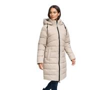 MARIKOO Damen Wintermantel (S-3XL) - gesteppt, abnehmbare Kapuze - N075
