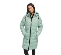 Winterjacke MARIKOO "Kaltnäschen", Damen, Gr. M, smokey mint, Obermaterial: 100% Polyester; Futter: 100% Polyester; Wattierung: 100% Polyester; Ärmelfutter: 100% Polyester, Jacken Winterjacke, mit abn